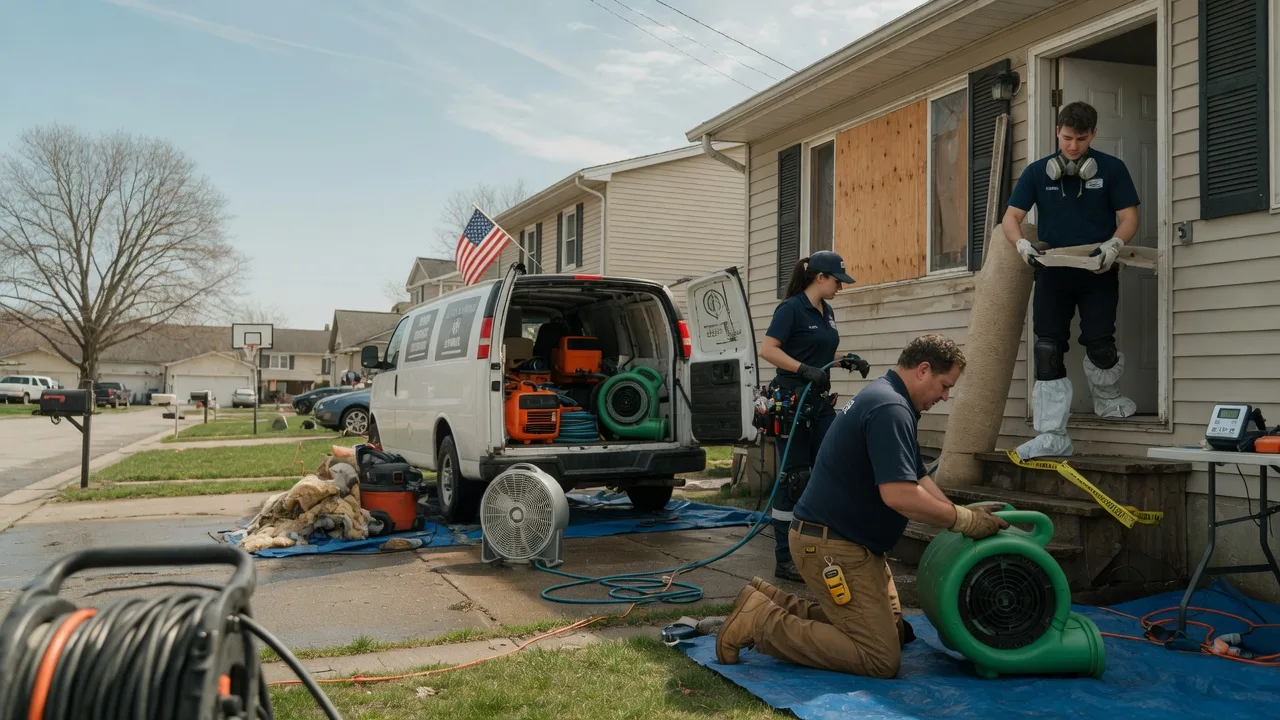 Water Damage Restoration in Mclaughlin, SD near me